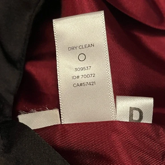 LOFT/women’s Black and Maroon Plaid Pleated Skirt size 0 - Picture 7 of 8